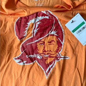 Vibrant Orange Buccaneer Graphic Tee